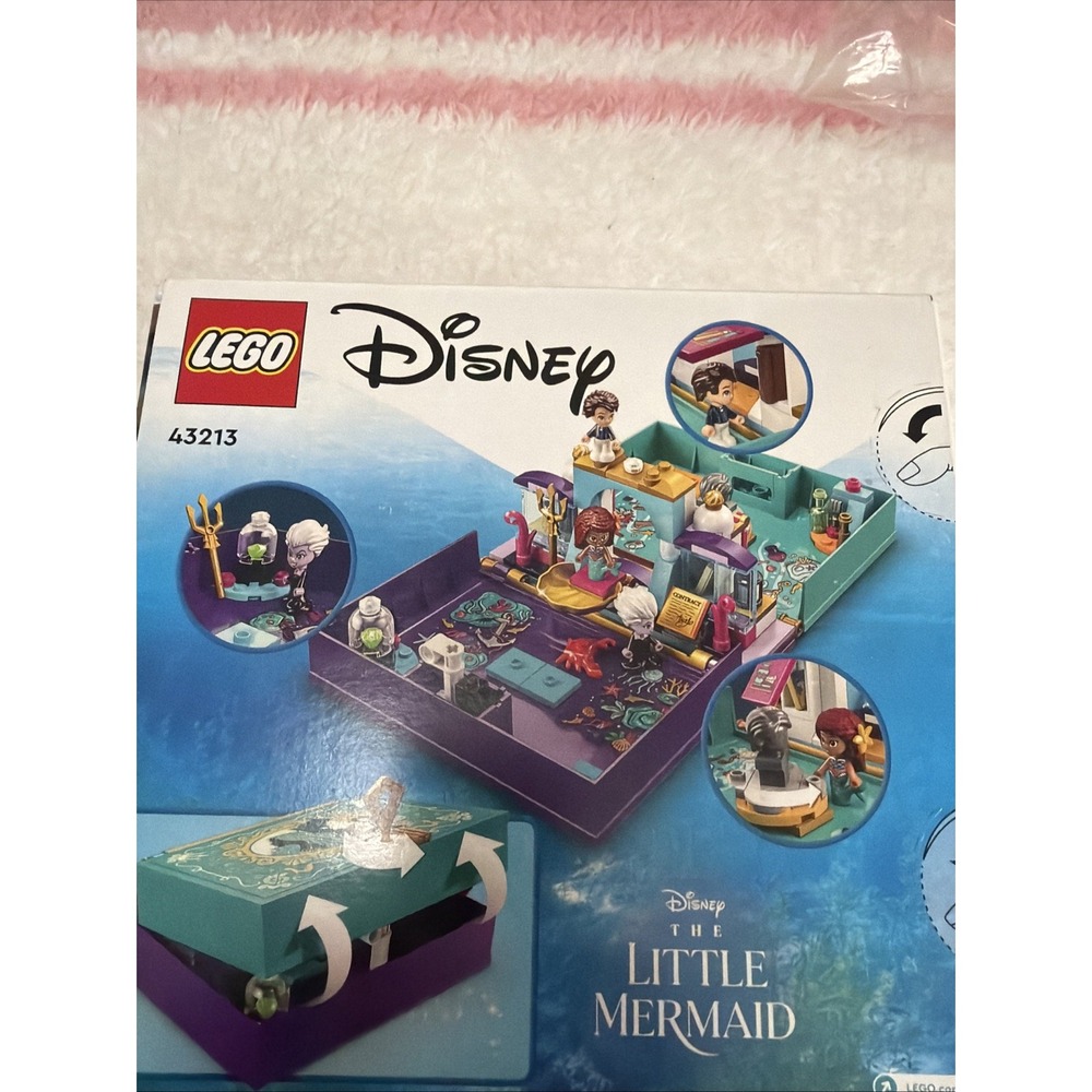 New LEGO® Disney The Little Mermaid Ariel Story Book Building Adventure Set - Picture 6 of 6